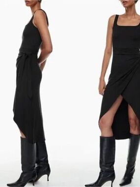 Aritzia | Dresses | Aritzia Babaton Nightscape Linen Dress | Poshmark